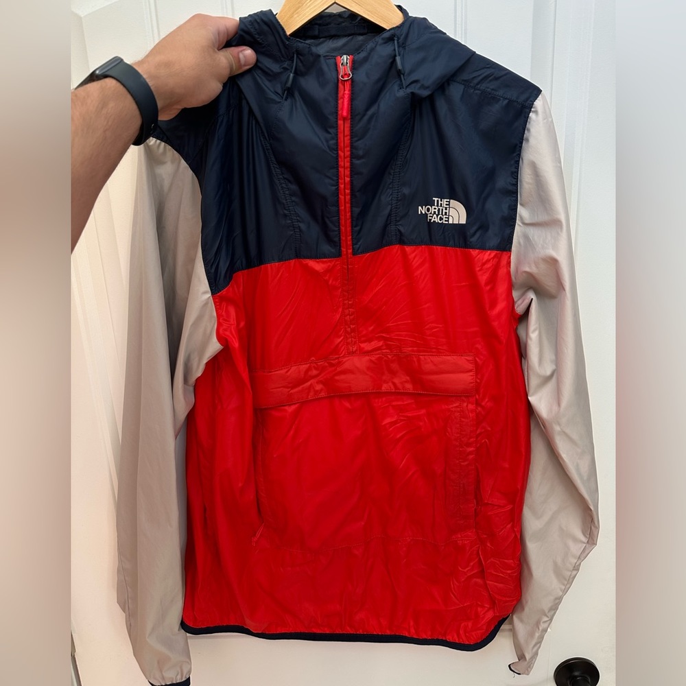 The North Face thin rain Jacket size medium
